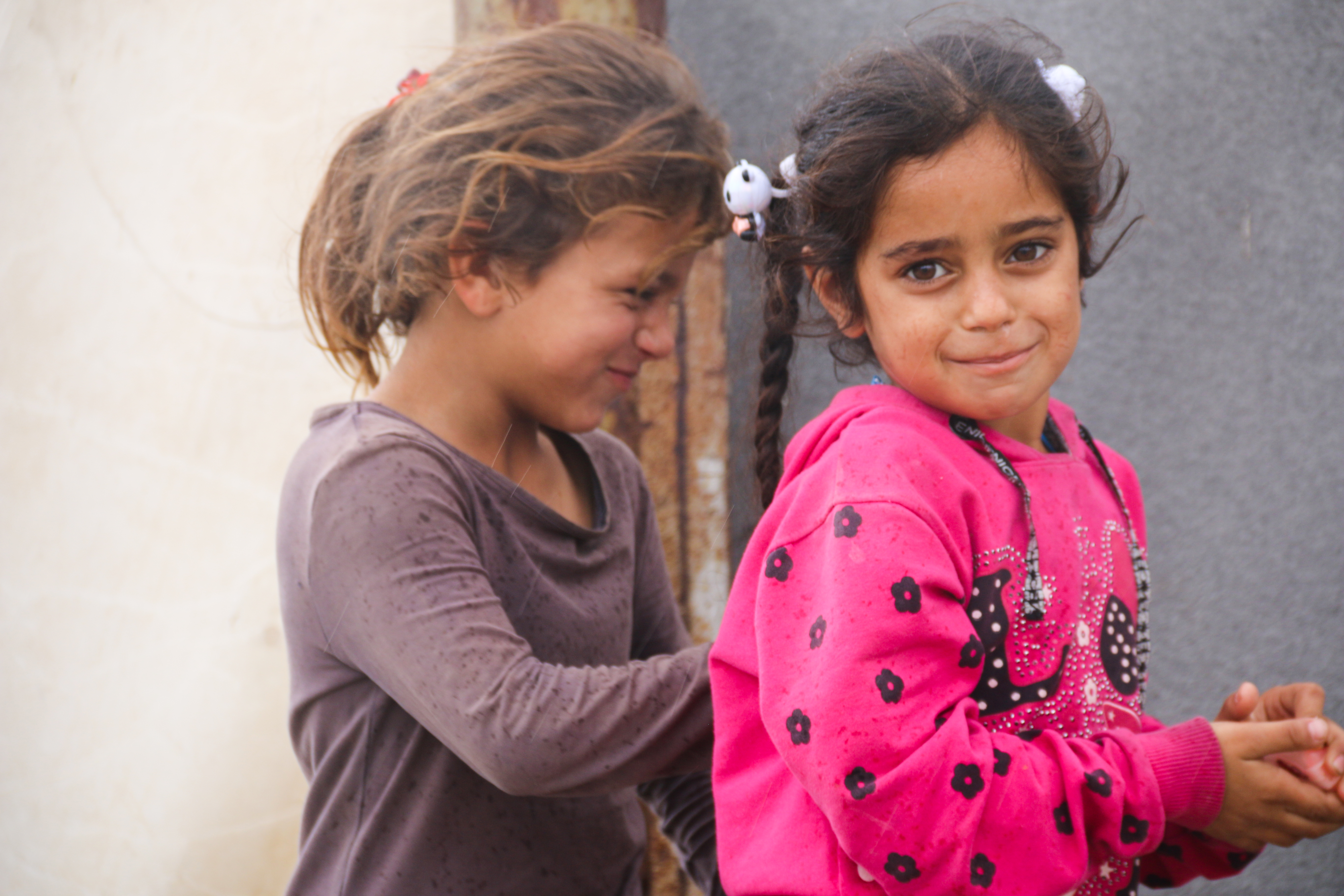 Child receiving support
